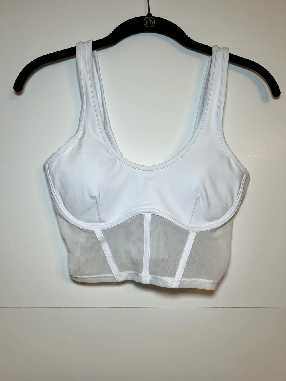 ALO Yoga Airbrush mesh corset tank
